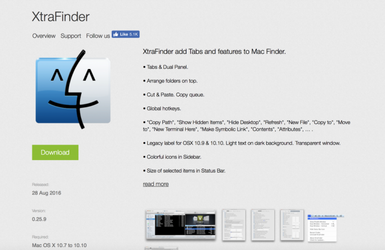 XtraFinder 0.26 download